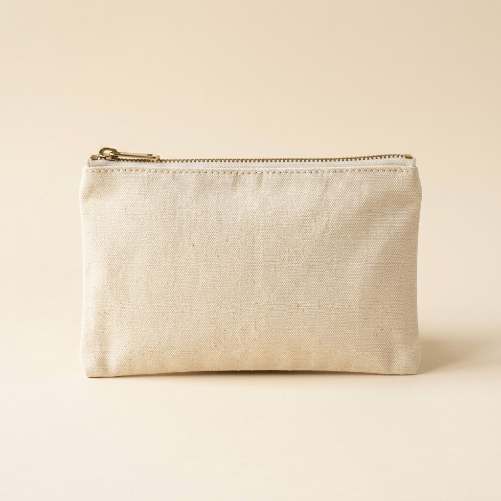 Canvas Zip Pouch
