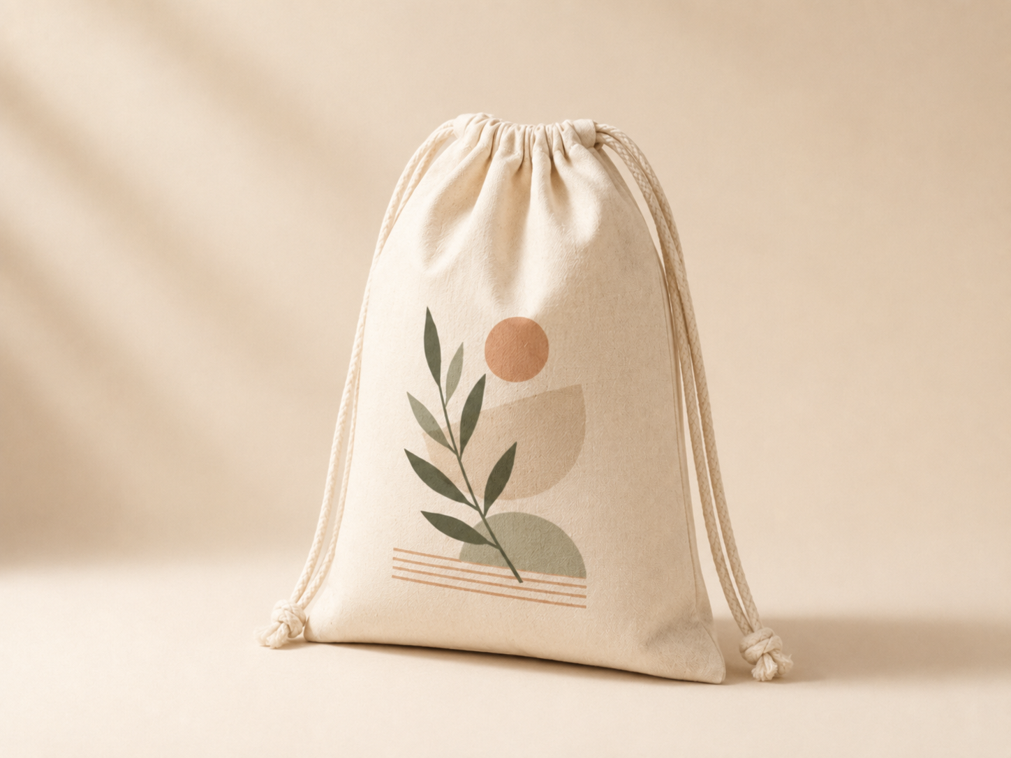 Cotton Drawstring Bag