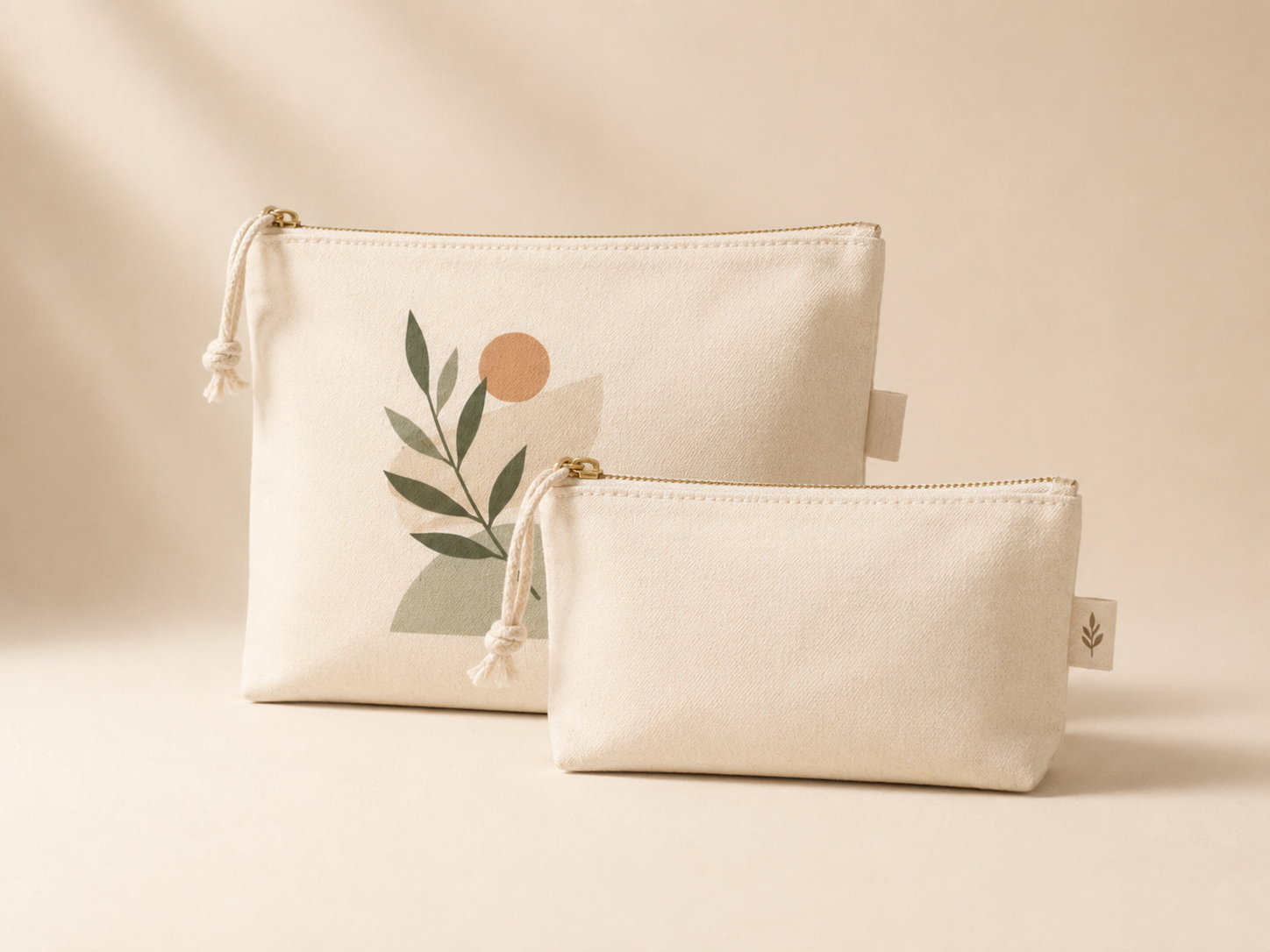 Canvas Zip Pouch